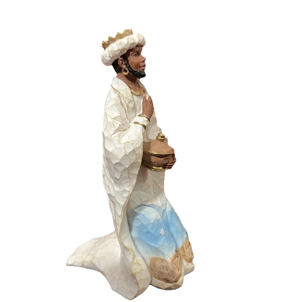 King Melchoir A0064 Elegant Blessings Nativity Figurine Thomas‎ Kinkade 2009